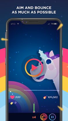 Brick Breaker - Save Unicorns - Screenshot 2