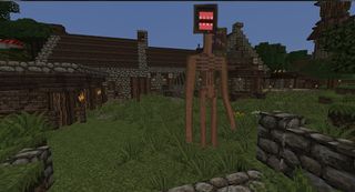 Siren Head Mod for Minecraft - Screenshot 1