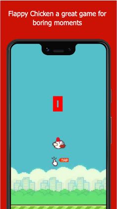 Flappy Chicken - Screenshot 1