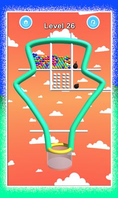 Pull the Bar - Balls Rescue - Screenshot 1