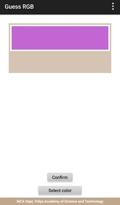 Guess RGB - Screenshot 2