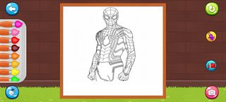 Spider Hero Coloring - Screenshot 2