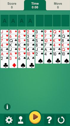 Freecell Solitaire - Screenshot 1