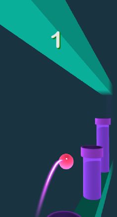 Flappy Ball 3D - Color Ball Ru - Screenshot 2