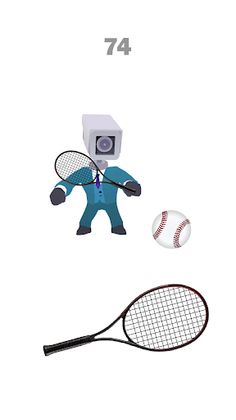 Cat Meow Tennis: Sport Battle - Screenshot 3