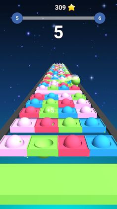 Pop It 3D Jump Ball Game Relax - Screenshot 3