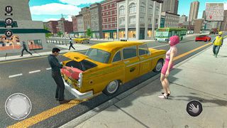 Grand Taxi Driving 3D Game - Screenshot 1