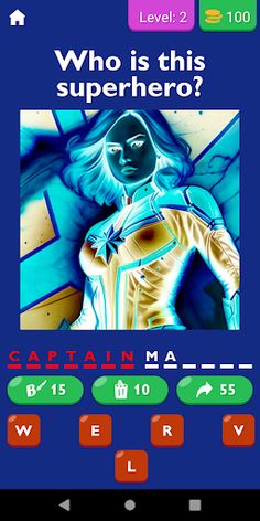 Who Is This Superhero Quiz - Screenshot 3