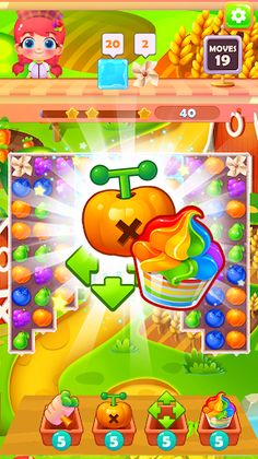 Garden Bounty: Fruit Link Game - Screenshot 4