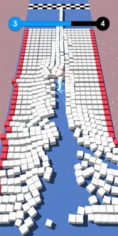 Color bump 3d Color ball push - Screenshot 2