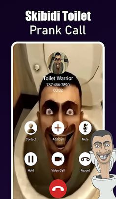 Skibidi Fake Call : Toilets - Screenshot 1