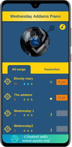 Wednesday Addams Piano - Screenshot 3