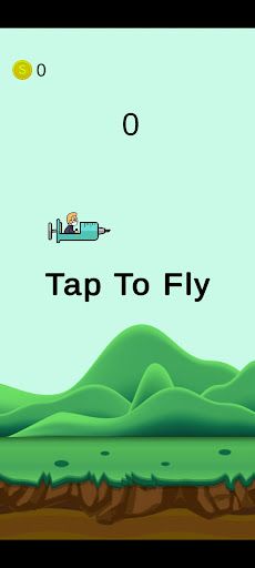 Flappy Hero - Virus Fighter - Screenshot 3