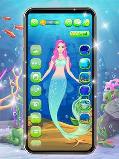 Mermaid Doll Dress Up Games - Screenshot 2