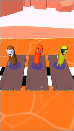 Sausage Run Battle - Screenshot 4