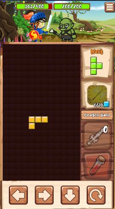 Little Block Knight - Screenshot 1