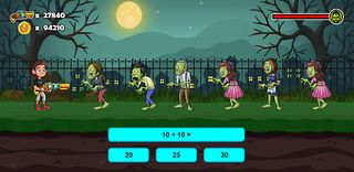 Math Astra Zombie Hunt - Screenshot 1