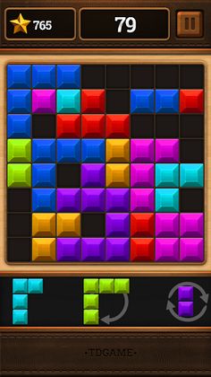 Block Puzzle Wood 88 - Screenshot 1