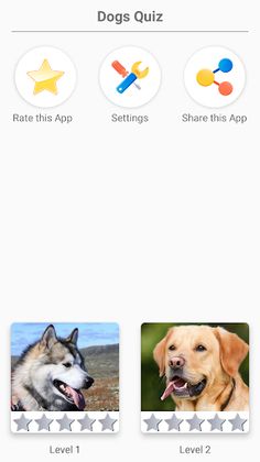 Dog Breeds - Quiz about dogs! - Screenshot 1