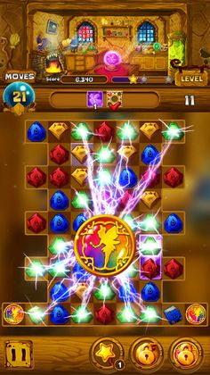 Secret Magic Story: Match 3 - Screenshot 1