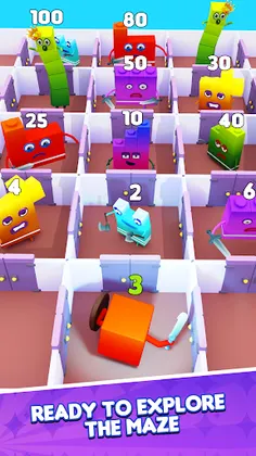 Number Cube: aMaze Room - Screenshot 4