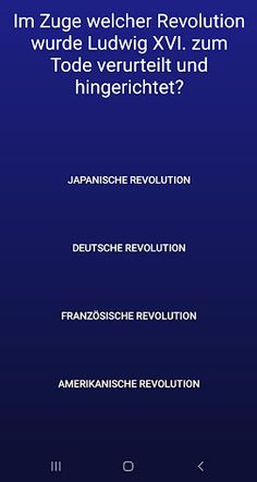 Geschichte - Das Quiz - Screenshot 2