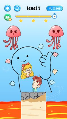 Man Rescue Saga - Draw To Save - Screenshot 3