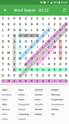 Word Search Puzzle Game - Screenshot 4