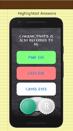 OptiQuiz Contact Lenses - Screenshot 1