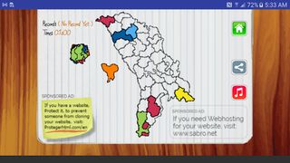 Moldova  Map Puzzle Game - Screenshot 2