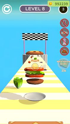 Tall Burger Runner - Screenshot 2