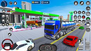 Oil Tanker Truck Games 2023 3D - Screenshot 1