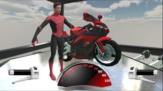 Superhero Moto Bike Race - Screenshot 2