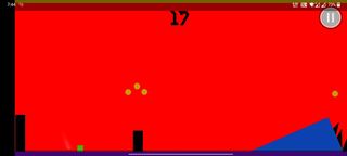 Red Room 2D- Impossible Run Cu - Screenshot 2