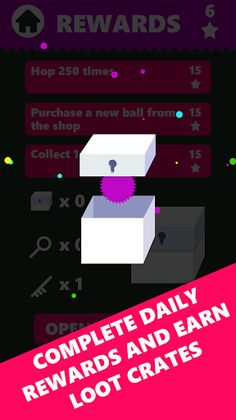 Unbeatable Jumping Cube Game - - Screenshot 3