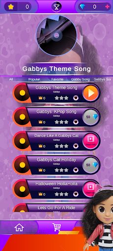 Gabbys Girl Doll Tile Hop - Screenshot 1