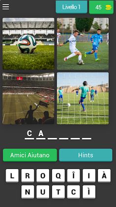 1 parola per 4 immagini - Screenshot 1