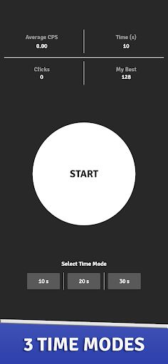 Finger Speed Test (CPS) - Screenshot 1