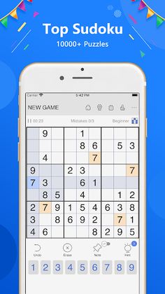 Sudoku - classic sudoku puzzle - Screenshot 1