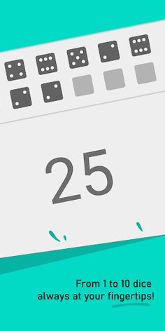 Dado - Dice rolling app - Screenshot 1