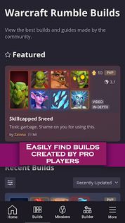 Builds for Warcraft Rumble - Screenshot 2