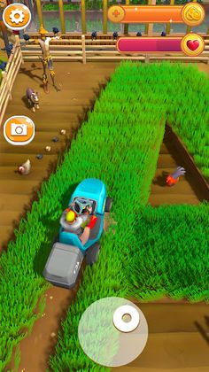 Lawn Mower Cutting Grass - Screenshot 1