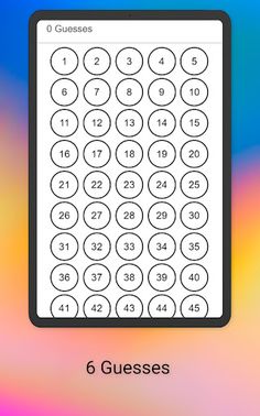 6 Guesses - Screenshot 4