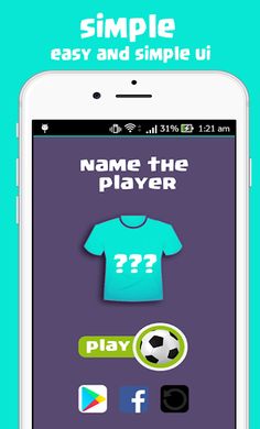 Guess The Footballer Quiz - Screenshot 1