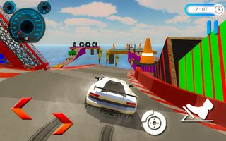 Vertical Ramp Extreme Car Jump - Screenshot 3