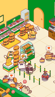 Cat Snack Bar: Cute Food Games - Screenshot 2