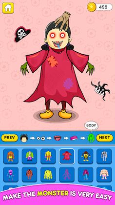 Mix Monster ASMR Makeover Game - Screenshot 3