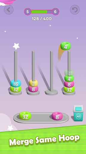 2048 Sort Stack Merge - Screenshot 2