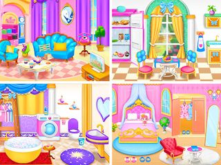 Princess Town Doll House Games - Screenshot 1