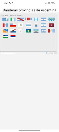 Banderas Provincias Argentina - Screenshot 1